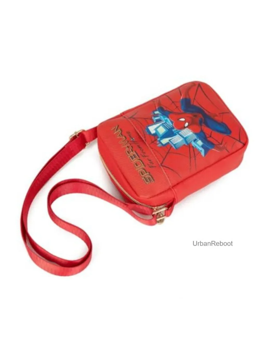 Spider Crossbody Bag PU Cartoon Mini Purse for Theme Park Travel